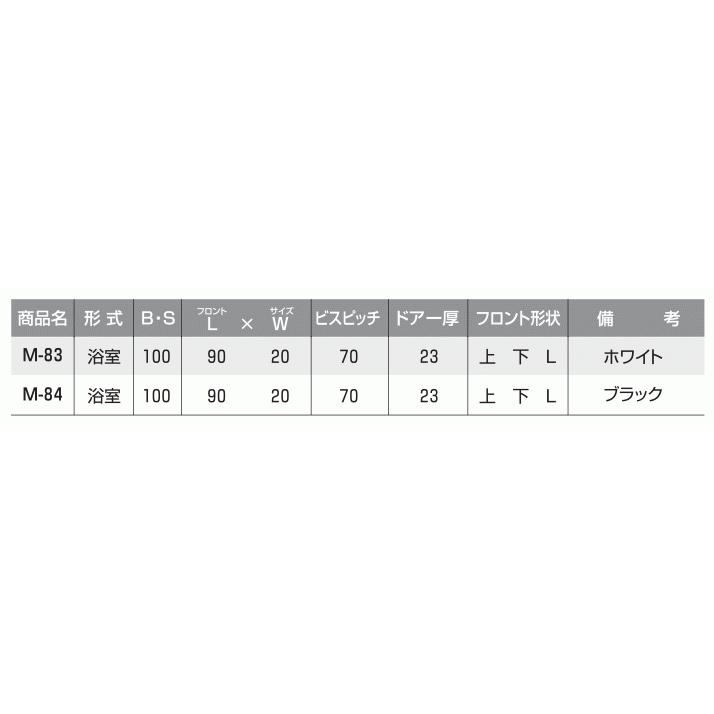 美和ロック 不二サッシ 浴室 MIWA レバーハンドル 室内浴室向け M-84