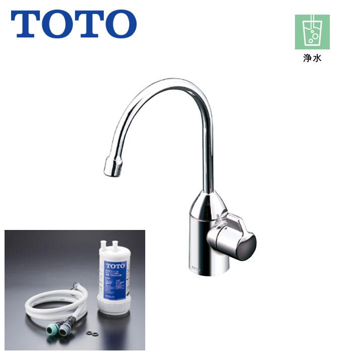 キッチン水栓 TOTO TK301C 浄水器専用 自在水栓 ビルトイン形 台付 | TOTO
