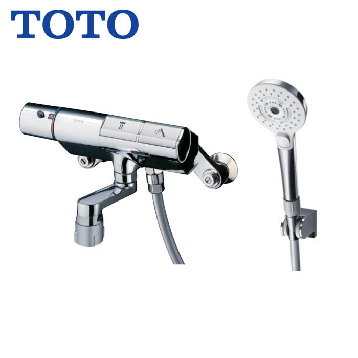 浴室用 水栓 シャワー用 TOTO TMN40STY7 壁付サーモスタット 混合水栓 タッチスイッチタイプ スパウト70mmコンフォートウエーブシャワー | TOTO
