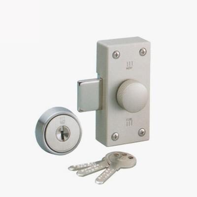 WEST ウエスト 554 面付け 補助錠 916リプレイスシリンダー 後付け