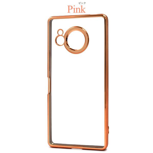 AQUOS R aquos r8 ケース クリア ソフト aquosr8 sh-52d sh52d