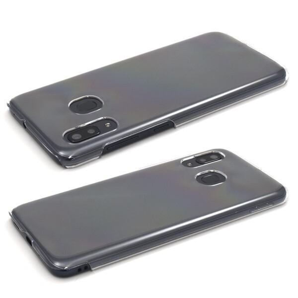 galaxy a30 scv43 ケース クリア ハード galaxya30 クリアケース