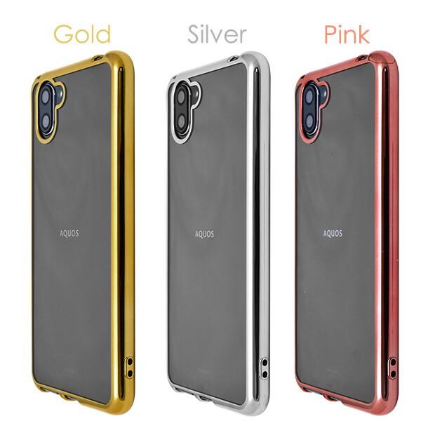 aquosr3ケース aquos r3 ケース クリア tpu かわいい アクオス sh-04l sh04l shv44 808sh カバー ...