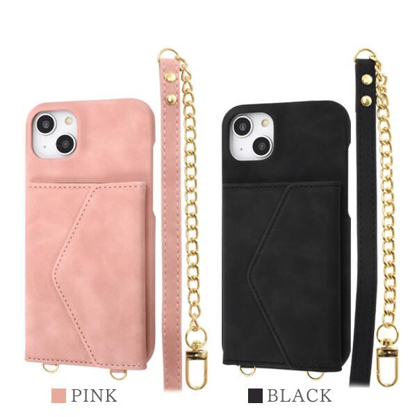 iphone14 plus ケース ショルダー スマホショルダー ストラップ付き
