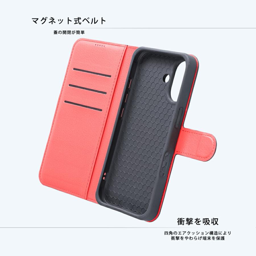 iPhone 17 iphone17 ケース 手帳型 耐衝撃 マグネット ストラップ