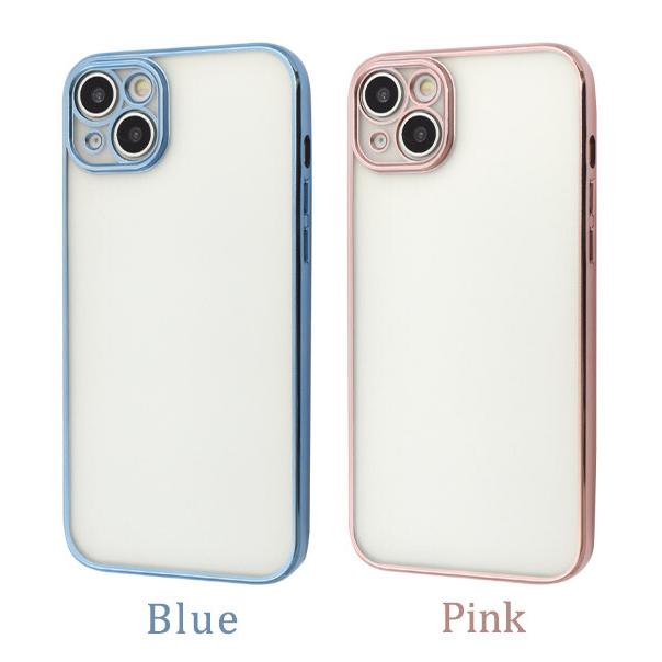 iPhone14plus用ケース　リング付き　マットクリア　シリコン　赤 iPhone14plus用ケース リング付き マットクリア シリコン 赤