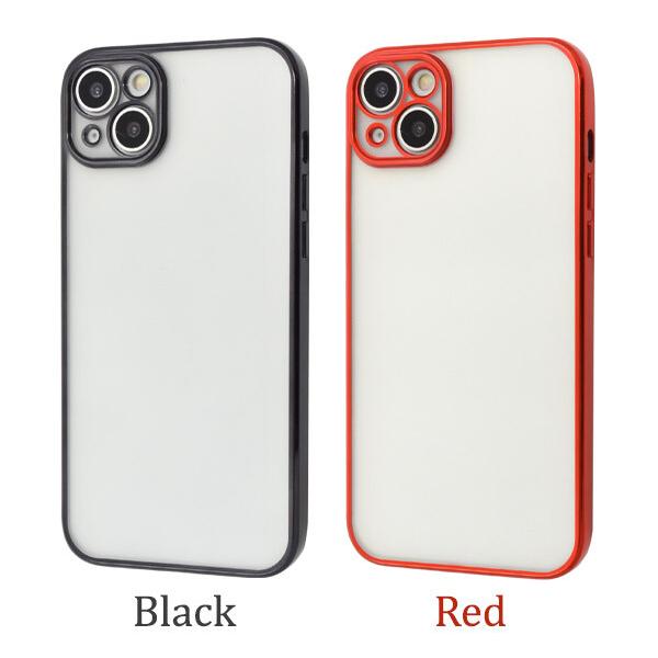 iphone14 plus ケース クリア マット クリアケース ストラップホール