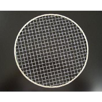 使い捨て(1箱/50枚入り)　　平アミ（φ280mm）　（七輪・バーベキュー・焼肉用焼き網） | 