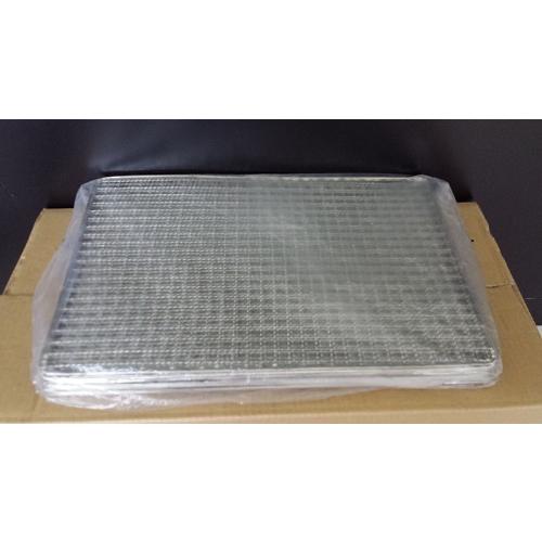 使い捨て　(1箱/10枚入り)　　角アミ　（26×39）　（七輪・バーベキュー・焼肉用焼き網） |  | 01
