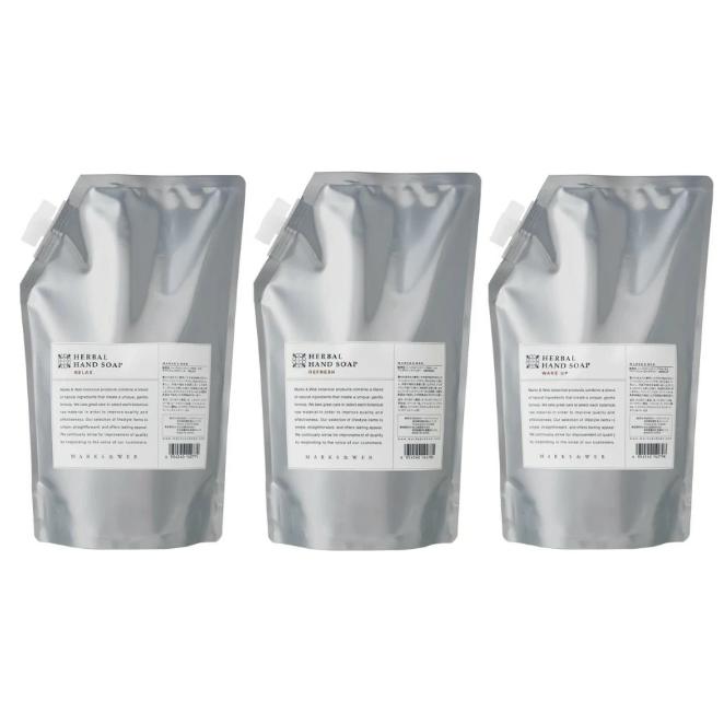 マークス&ウェブ　ハンドソープ詰替　1000ml MARKS＆WEB】【 マークス＆ウェブ 】 ハーバルハンドソープ(リラックス