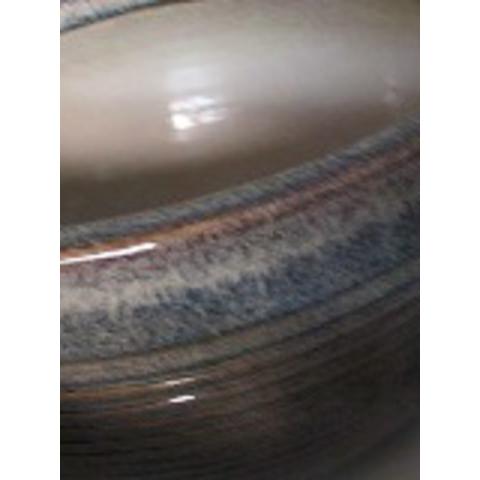 信楽焼き水鉢（睡蓮鉢）備長炭５００ｇ付き　H20cm径42cm