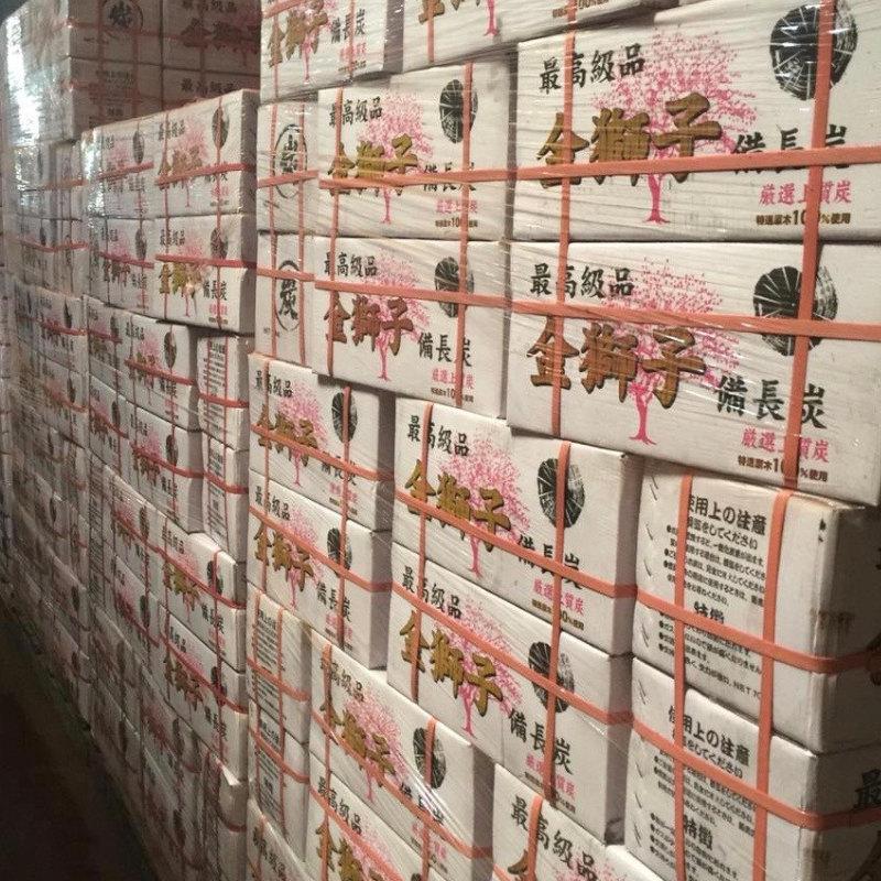 金獅子 オガ炭 10kg オガ備長炭 炭 高火力 長時間燃焼 高品質 備長炭