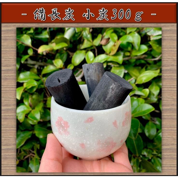 プレゼント企画 備長炭 炭 小炭 約300g 10〜14本 インテリア備長炭