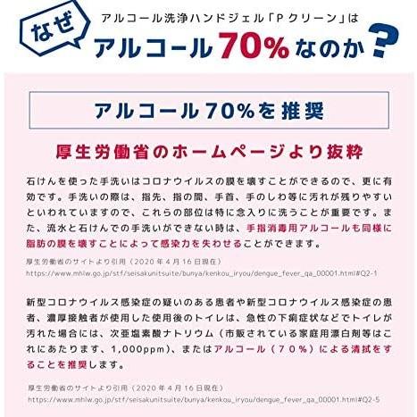アルコール70％ 除菌 消毒 ハンドジェル 在庫あり エタノール 手指用