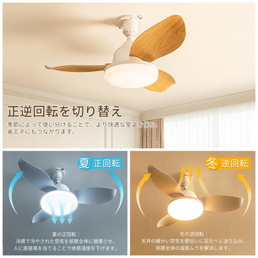 シーリングファンライト LED 2026 限定モデル シーリングファンライトLED 【2026限定モデル.小型.大風量】6-8畳