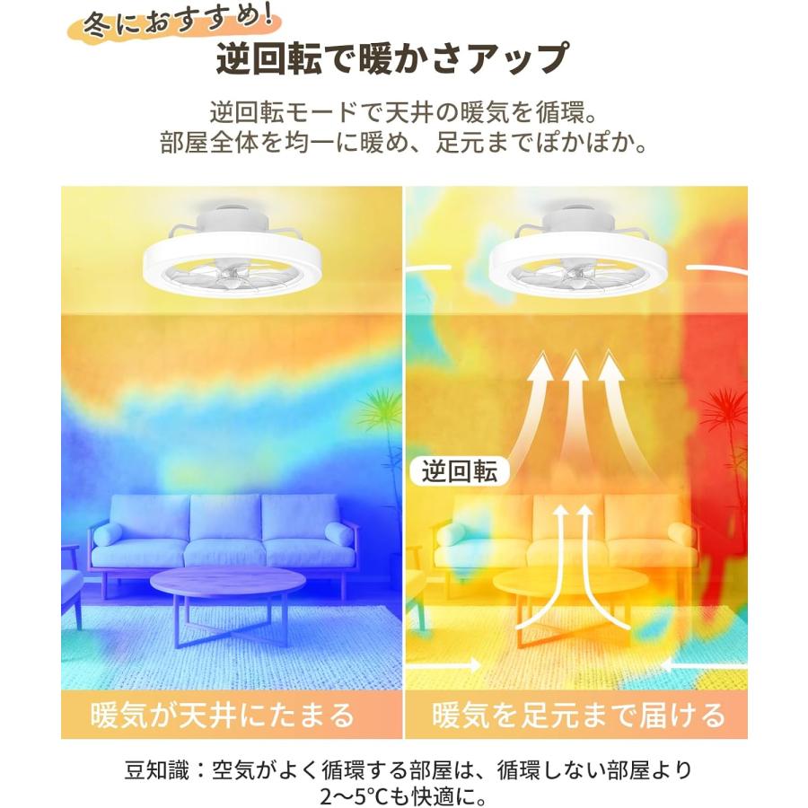 限定2500円クーポン【首振り.正逆回転.暖房活用に】 静音シーリング