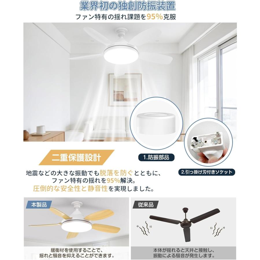 大型.大風量.正逆回転.APP】シーリングファンライト ファン付き 照明