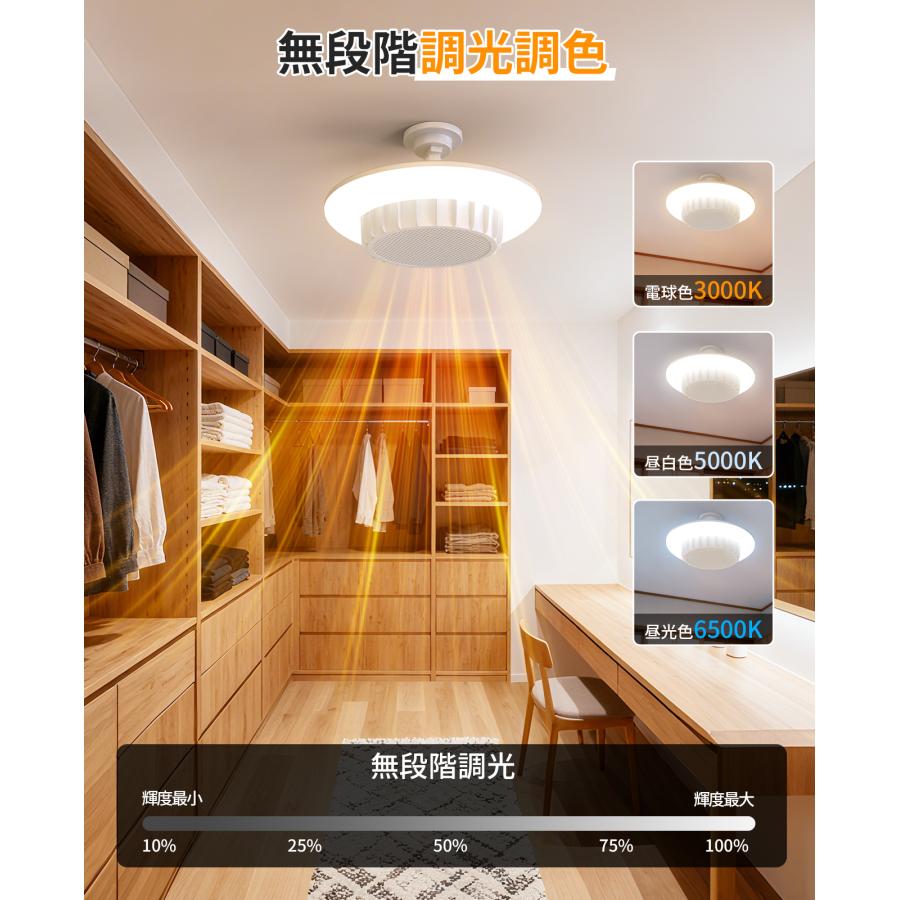 ヒーター 電気ファンヒーター 暖房 天井 省エネ 実用新案登録・PSE認証取得 大型モデル 天井ファンヒーターライト 一台三役【実用新案登録.PSE認証