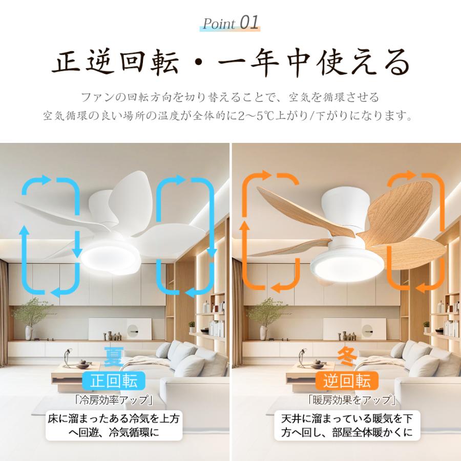 シーリングファンライト 木目調 ledファン付き照明 調光調色 6段風量