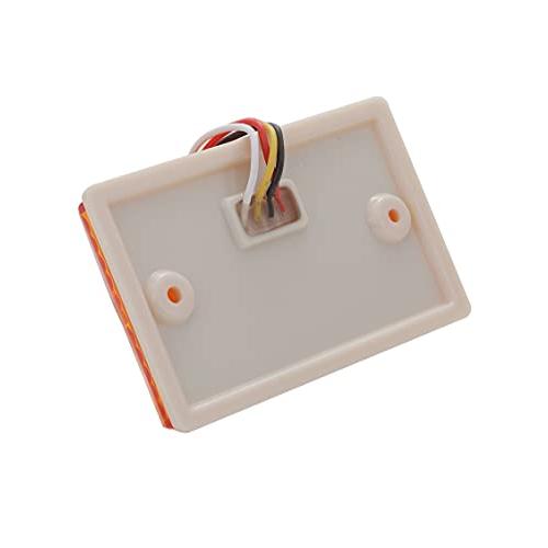 トラック 角型 黄色 10個 マーカーランプ サイドマーカー LED 24V 四角