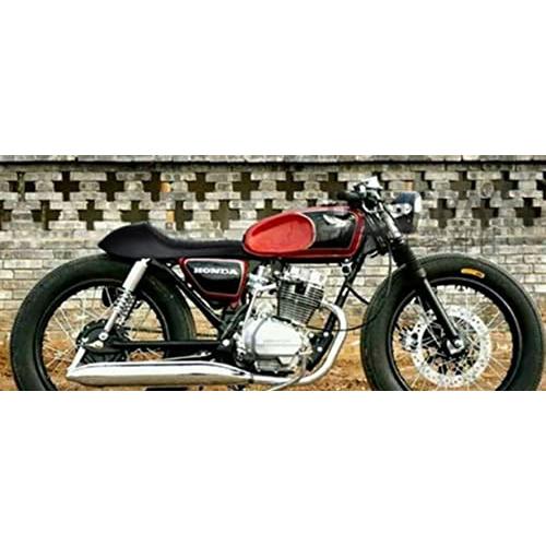 スズキ ヤマハ バイクシート トラッカー バイク ロング シート SR400