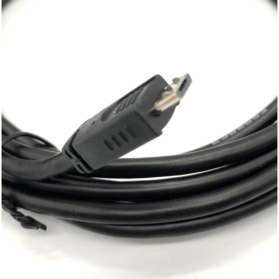 CYBER PS4用 コントローラー 充電ケーブル 3m USB2.0 ps4 3メートル