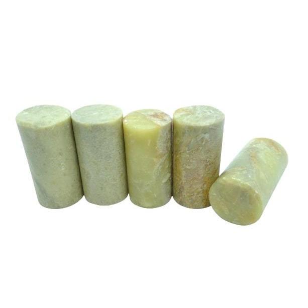 墨文字製作所 篆刻 印材 青田石 円形 2.5cm/1個 : 墨文字 墨文字製作所 篆刻 印材 青田石 円形 2.5cm/1個 : 墨文字
