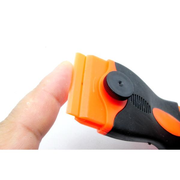 墨文字製作所 篆刻印材用 スクレーパー ロウ落とし 予備ブレード付き 