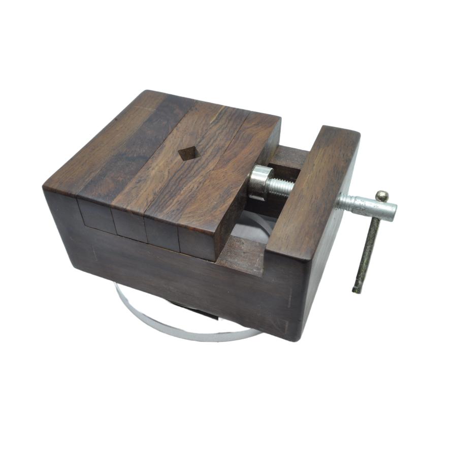 墨文字製作所 篆刻 印床用 ベアリング回転テーブル 固定式から回転式へ