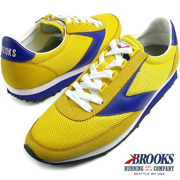 Brooks Heritage ブルックス ヘリテージ メンズ スニーカー Vantage 741 Sulphur Yellow Royal Blue d741 すみなかシューズストア 通販 Yahoo ショッピング