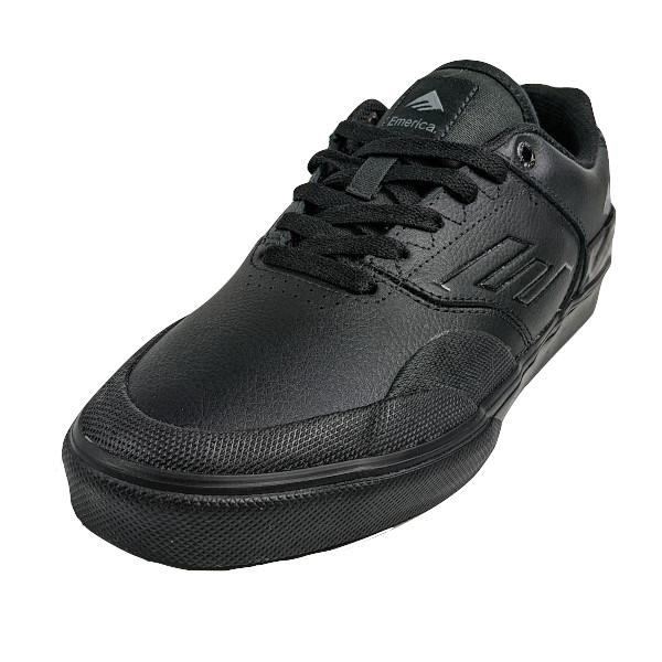 Emerica エメリカ THE LOW VULC (004) ロウバルク BLACK/BLACK オールブラック レディース スニーカー スケシュー スケートシューズ｜suminaka-shoes-store｜04