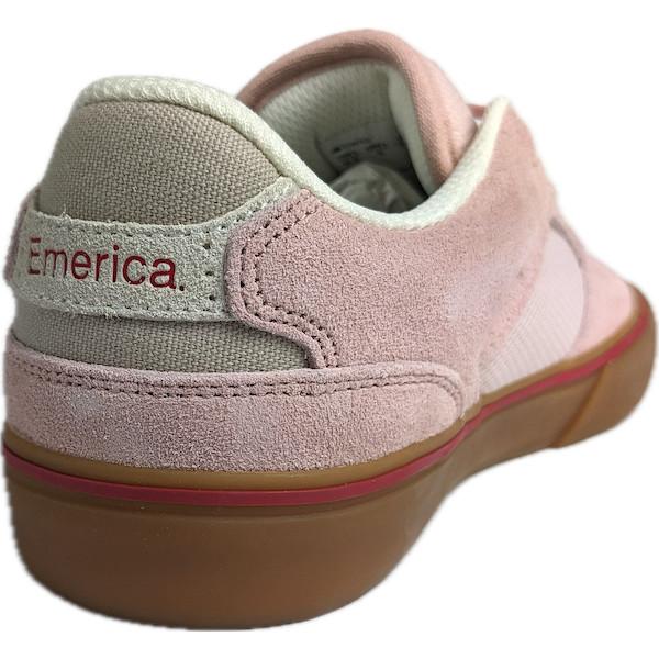 Emerica エメリカ THE LOW VULC (650) ロウバルク PINK ピンク レディース スニーカー スケシュー スケートシューズ｜suminaka-shoes-store｜05