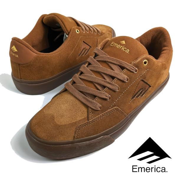 Emerica エメリカ TEMPLE (212) テンプル BROWN/GUM ブラウン ガム メンズ レディース スニーカー スケシュー スケートシューズ｜suminaka-shoes-store