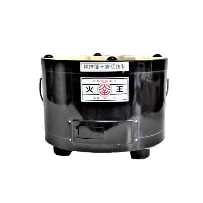 火王 黒鉄板巻8号コンロ網付 日本製切り出し珪藻土七輪 しちりん 165 炭の山田 通販 Yahoo ショッピング