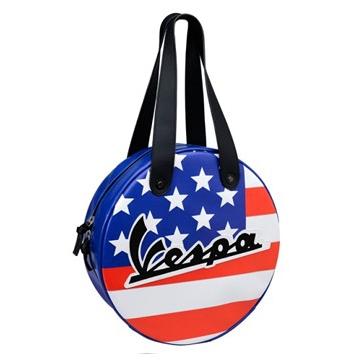 バイク ラウンドバッグ Ｖｅｓｐａ ＵＳＡカラー