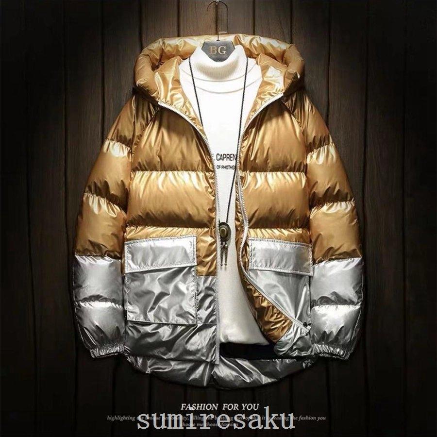 限定価格セール ダウンジャケットメンズショット丈韓国ファッションオシャレピカピカかっこいい代30代40代秋 冬カジュアル中綿大きいサイズ 中綿コート サイズ 2xl Www Premier Realty Co Ke