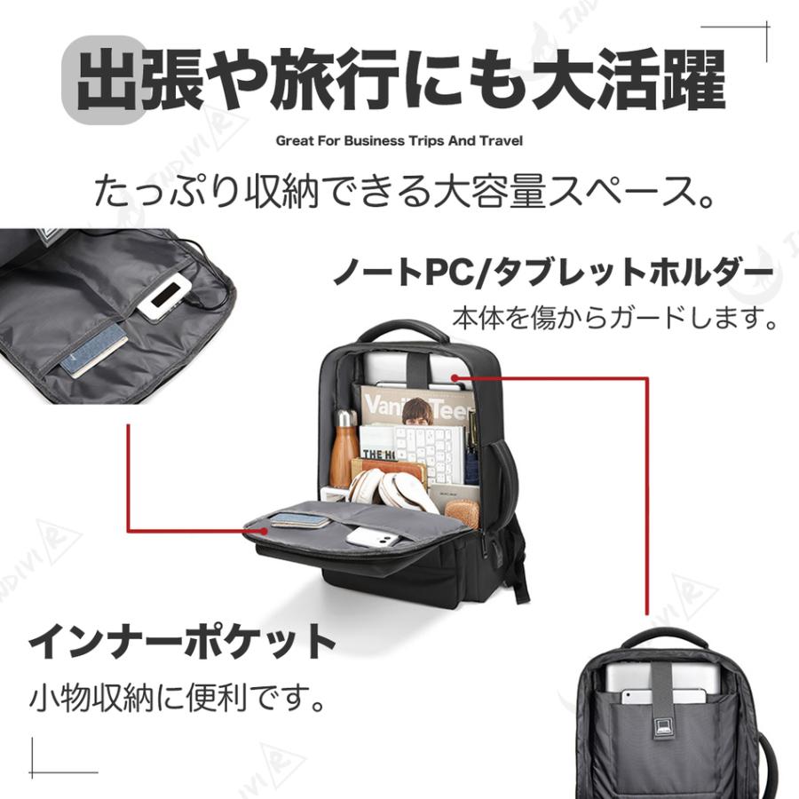 リュック 日本初の リュックサック ビジネスリュック 2way Usb Pcバッグ メンズ レディース 防水 大容量 通学 軽量 Pc 薄型 シンプル 通勤 送料無料 ビジネス バッグ