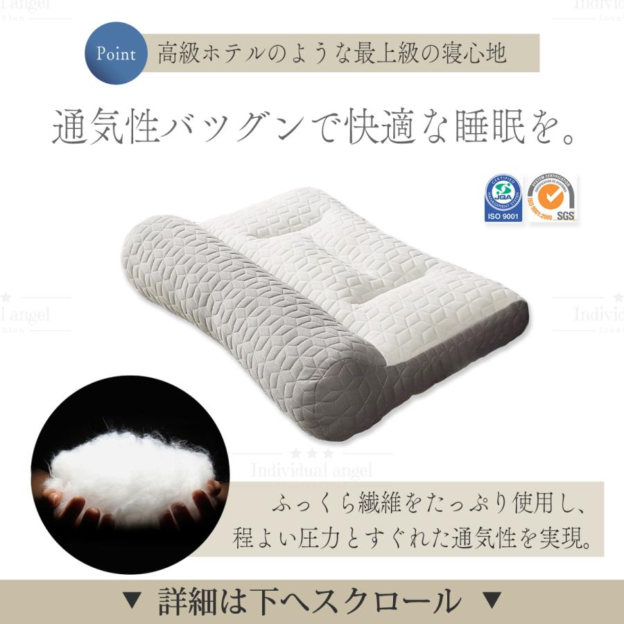 安眠枕 低反発 仰向け用 安眠 良眠 枕 まくら おすすめ 低反発 消臭 ストレートネック プレゼント お祝い