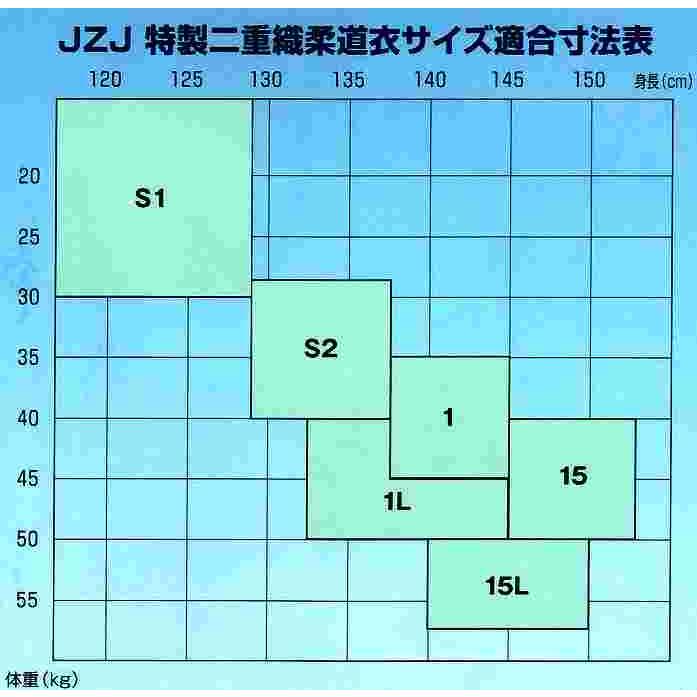 九櫻 JZJ1 特製二重織柔道衣　上下セット ホワイト（）｜sumitasports｜03