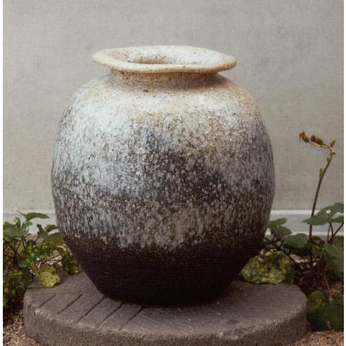 信楽焼 白窯変大壺 : 炭天 - 通販 - Yahoo!ショッピング