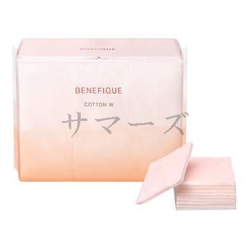 BENEFIQUE セット BENEFIQUE 2個セット 資生堂 ベネフィーク コットン W N 180枚入