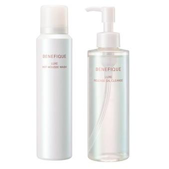 資生堂　ベネフィーク　リュクス　リリースオイルクレンズ ＆ ホットムースウォッシュ　洗顔セット