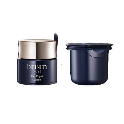 コーセー　インフィニティ　ザ　リペア　セラム 本体　詰め替えセット INFINITY（KOSE） コーセー インフィニティ ザ リペア セラム 本体+