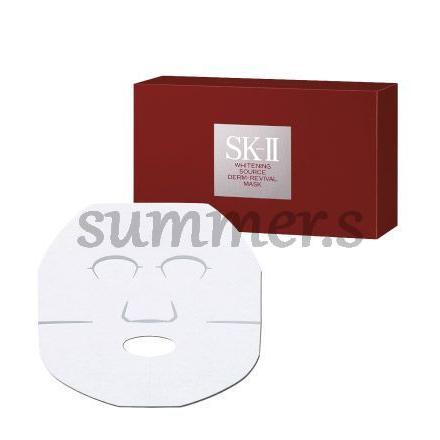 国内正規品 Sk Ii Sk2 ホワイトニング ソース ダーム リバイバル マスク 6枚 Summer S 通販 Yahoo ショッピング