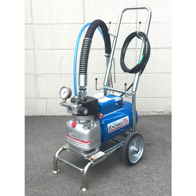 精和産業 精和 エアレス塗装機 スーパー70E(3/8C) ホース3/8×30M 精和産業 精和 エアレス塗装機 スーパー70E(3/8C) ホース3/8×30M
