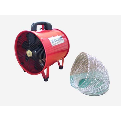 ポータブルファン 送風機 CJ-300＆送風機用PETクリアダクト