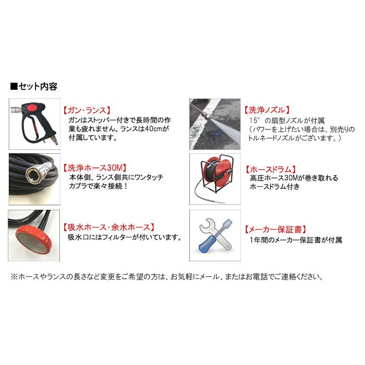 フルテック 簡易防音型エンジン高圧洗浄機 GE1513 ホース30M フルテック 簡易防音型エンジン高圧洗浄機 GE1513 ホース30M