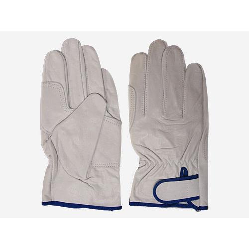 皮手袋 牛クレスト マジックテープ付 牛美人110W : サミーネット