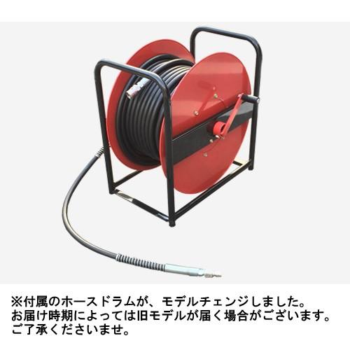 フルテック カート型エンジン式高圧洗浄機 JQ1011G ホース30Mドラム付セット | フルテック | 03