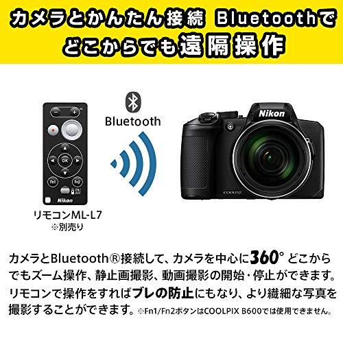 Nikon デジタルカメラ COOLPIX B600 BK 光学60倍 軽量 クールピクス  